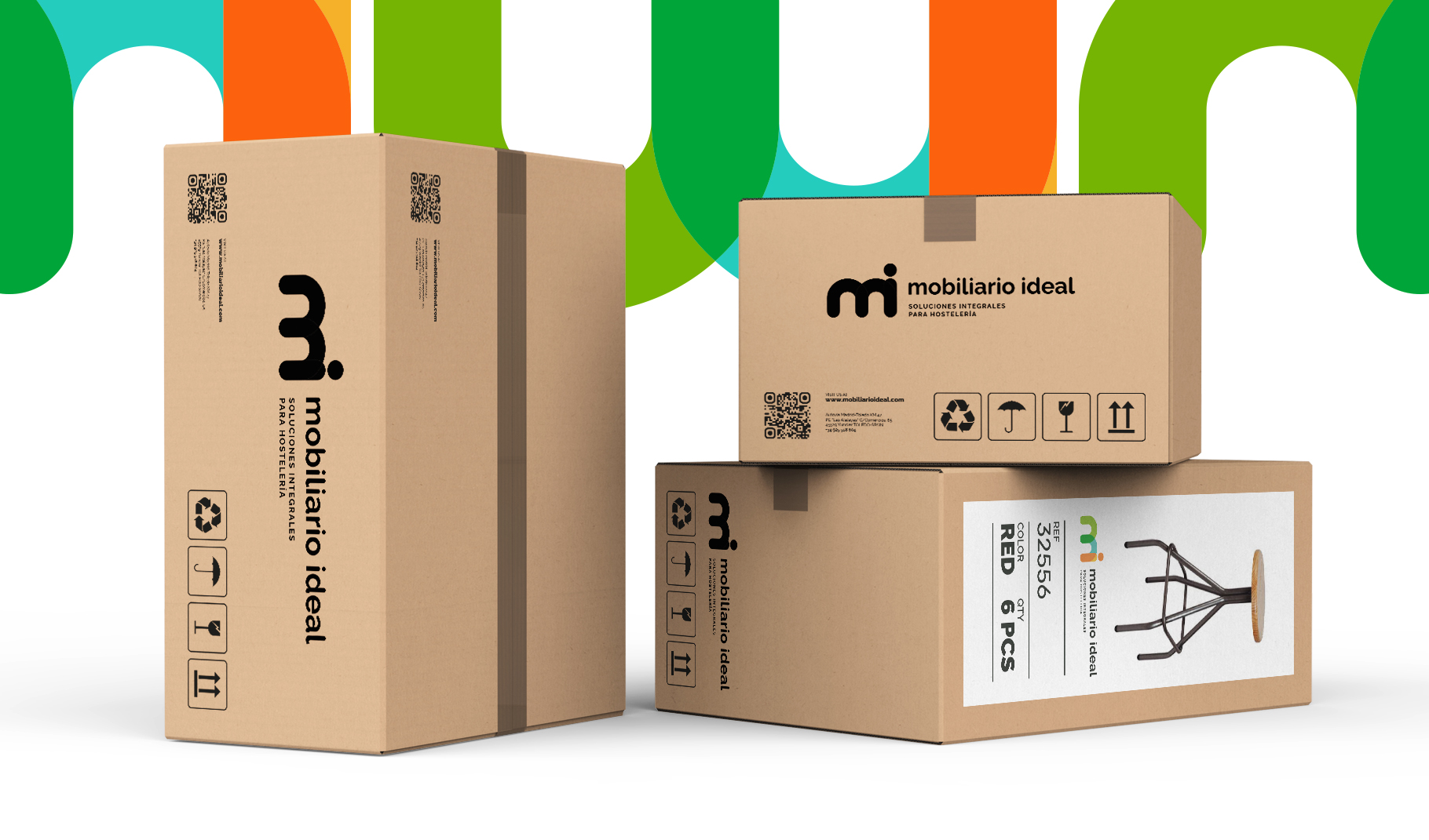 packaging a medida mobiliario ideal