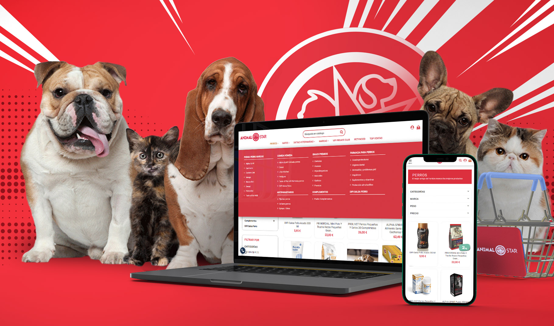 ecommerce-animal-star Lanzamiento e-commerce desde cero