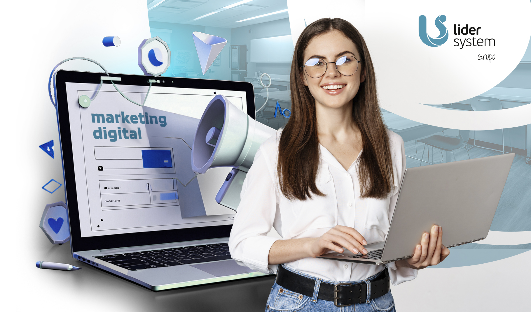 Buscador de cursos y captación de leads