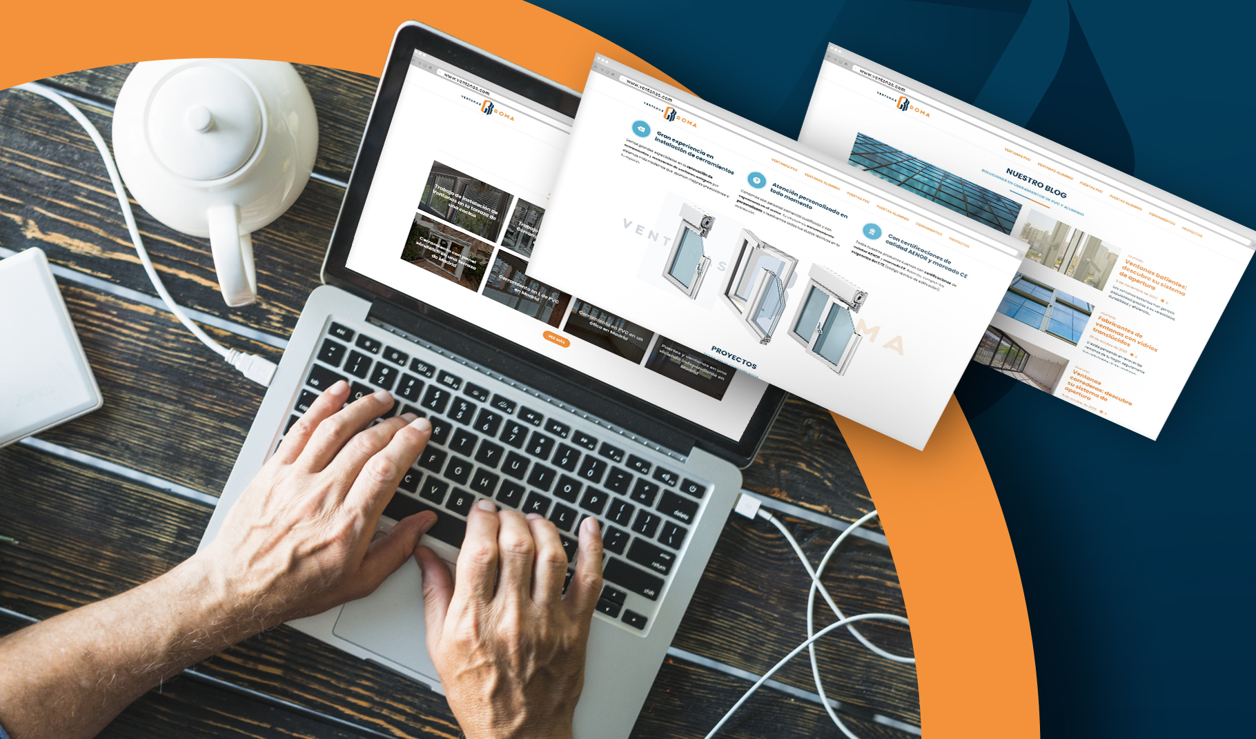 Optimización de estrategia digital Ventanas Roma